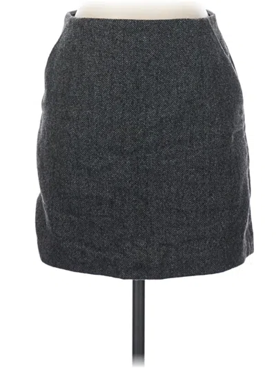 Pre-owned Uniqlo Formal Skirt In Gray