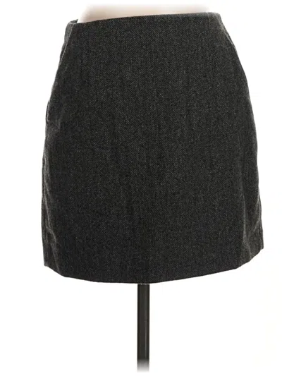 Pre-owned Uniqlo Formal Skirt In Gray