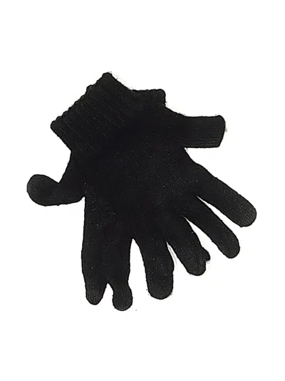 Pre-owned Uniqlo Gloves In Black