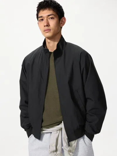 Uniqlo Harrington Jacket Black 2xl  Us