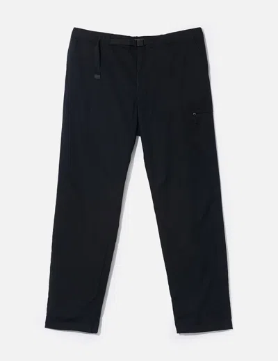 Uniqlo Heattech Belted Pants In Black