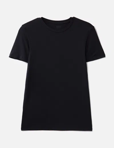 Uniqlo Heattech Shortsleeve In Black
