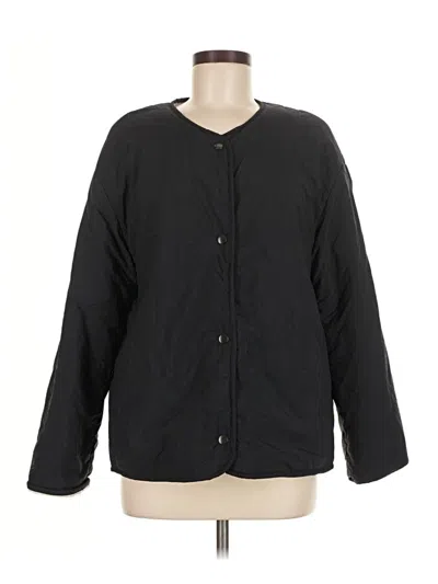 Pre-owned Uniqlo Jacket In Black