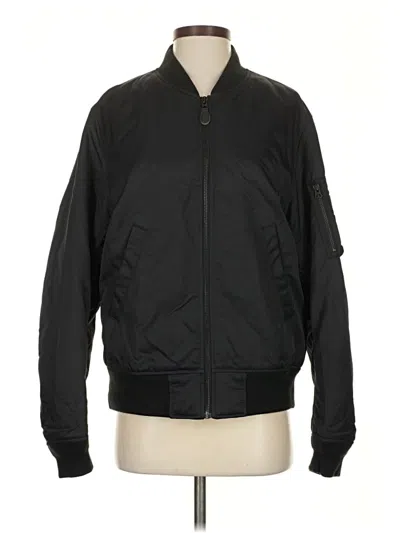Pre-owned Uniqlo Jacket In Black