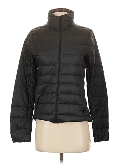 Pre-owned Uniqlo Jacket In Black
