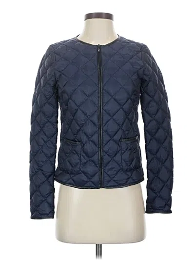 Pre-owned Uniqlo Jacket In Blue