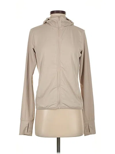 Pre-owned Uniqlo Jacket In Brown