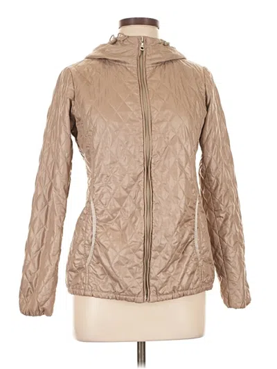 Pre-owned Uniqlo Jacket In Brown