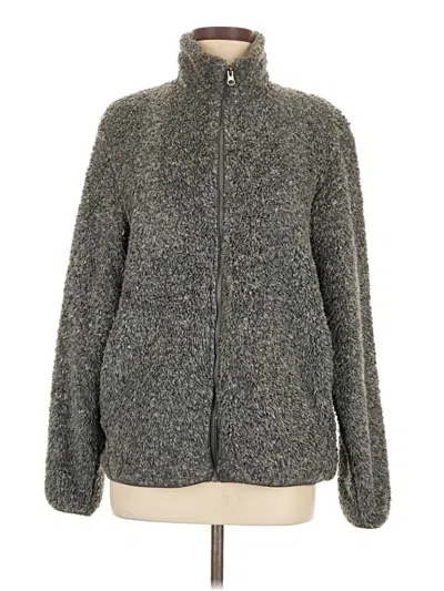 Pre-owned Uniqlo Jacket In Gray