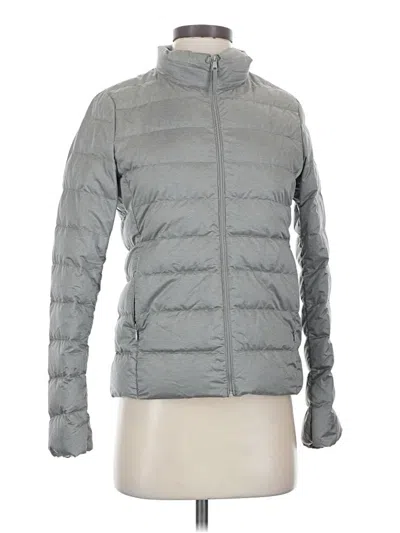 Pre-owned Uniqlo Jacket In Gray