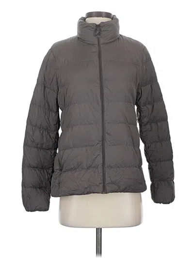 Pre-owned Uniqlo Jacket In Gray