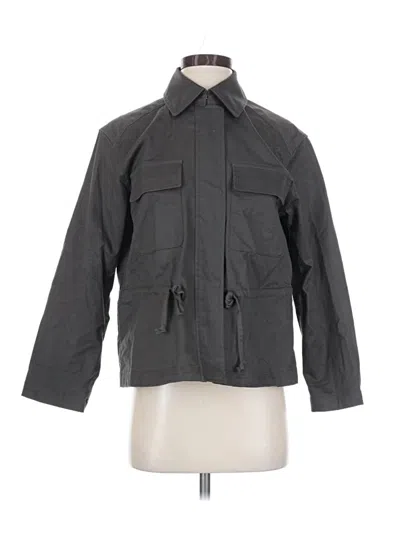 Pre-owned Uniqlo Jacket In Gray
