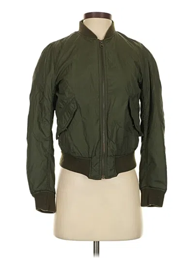 Pre-owned Uniqlo Jacket In Green