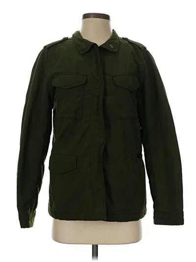Pre-owned Uniqlo Jacket In Green