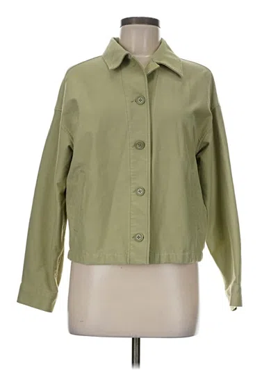 Pre-owned Uniqlo Jacket In Green