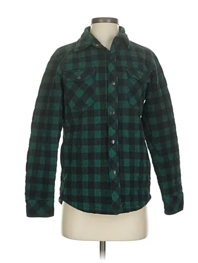 Pre-owned Uniqlo Jacket In Green