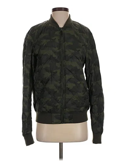 Pre-owned Uniqlo Jacket In Green