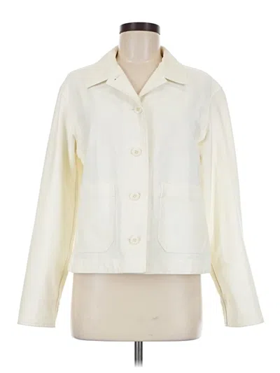 Pre-owned Uniqlo Jacket In Ivory