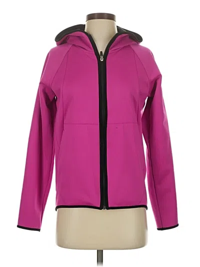 Pre-owned Uniqlo Jacket In Pink