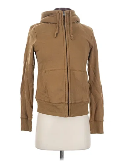 Pre-owned Uniqlo Jacket In Tan