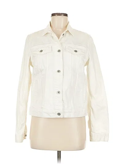 Pre-owned Uniqlo Jacket In White