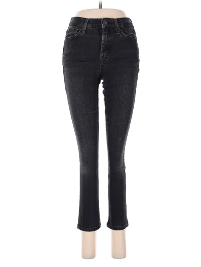 Pre-owned Uniqlo Jeans In Black