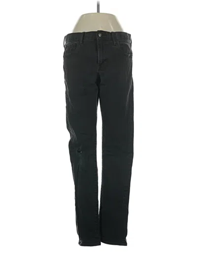 Pre-owned Uniqlo Jeans In Black