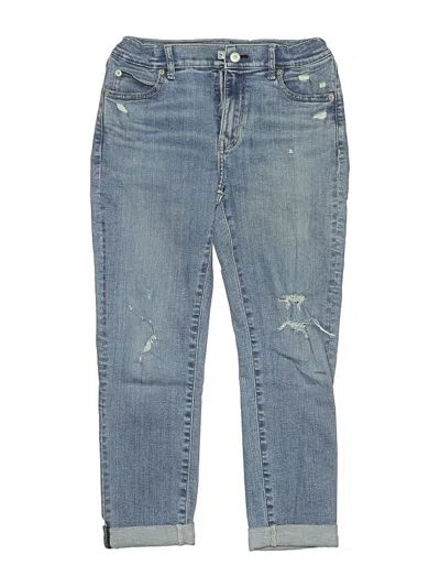 Pre-owned Uniqlo Kids' Jeans In Blue