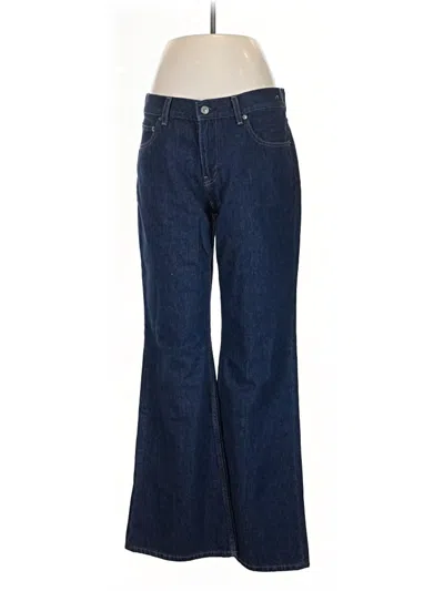 Pre-owned Uniqlo Jeans In Blue