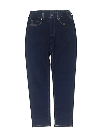 Pre-owned Uniqlo Kids' Jeans In Blue