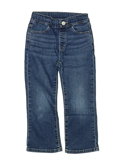Pre-owned Uniqlo Kids' Jeans In Blue