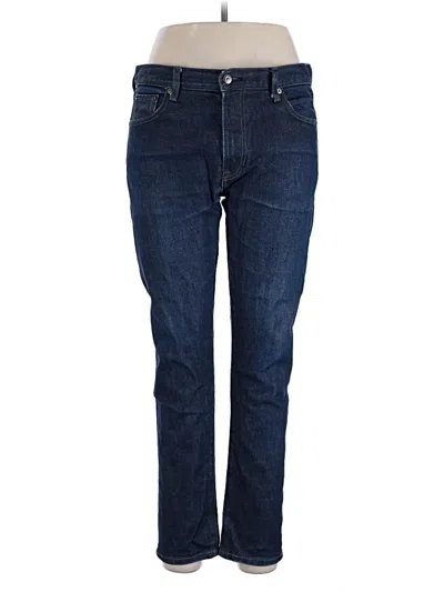 Pre-owned Uniqlo Jeans In Blue