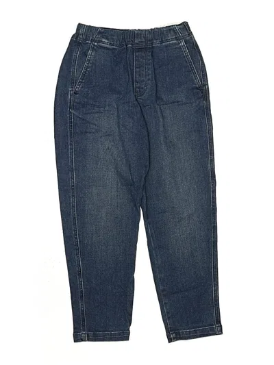 Pre-owned Uniqlo Kids' Jeans In Blue