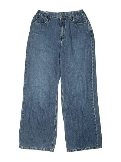 Pre-owned Uniqlo Kids' Jeans In Blue