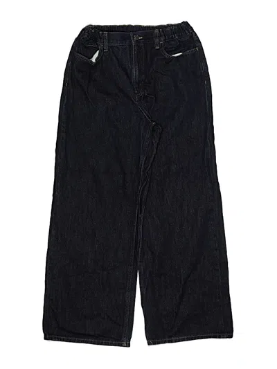 Pre-owned Uniqlo Kids' Jeans In Blue