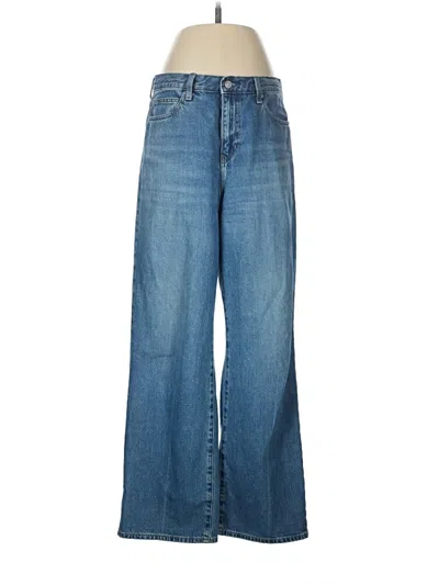 Pre-owned Uniqlo Jeans In Blue