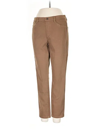 Pre-owned Uniqlo Jeans In Brown