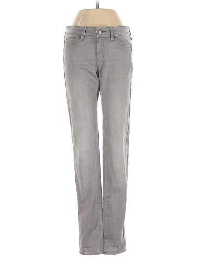 Pre-owned Uniqlo Jeans In Gray
