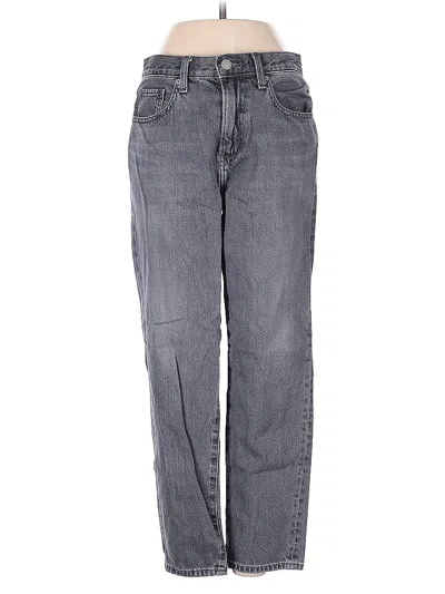 Pre-owned Uniqlo Jeans In Gray