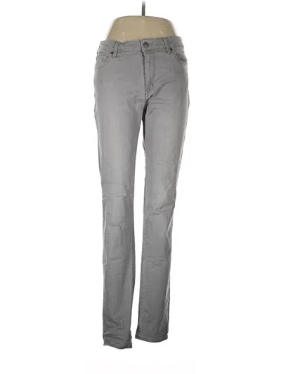 Pre-owned Uniqlo Jeans In Gray