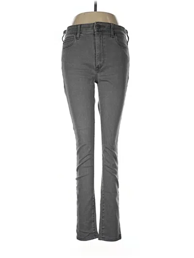 Pre-owned Uniqlo Jeans In Gray