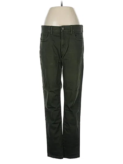 Pre-owned Uniqlo Jeans In Green