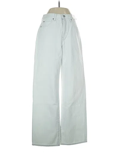 Pre-owned Uniqlo Jeans In Green