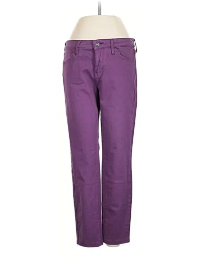 Pre-owned Uniqlo Jeans In Purple
