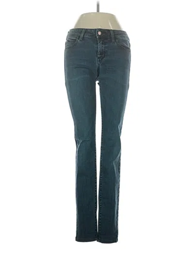 Pre-owned Uniqlo Jeans In Teal