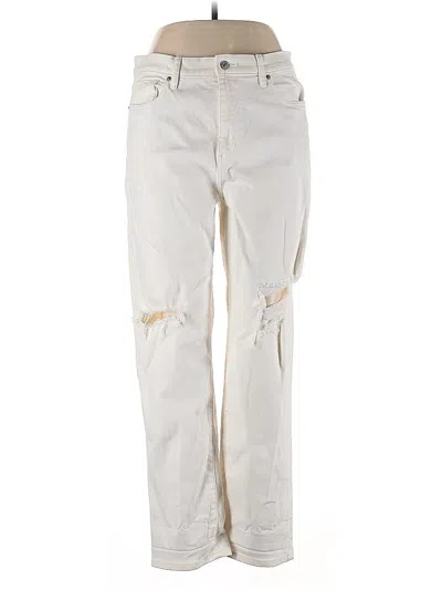 Pre-owned Uniqlo Jeans In White