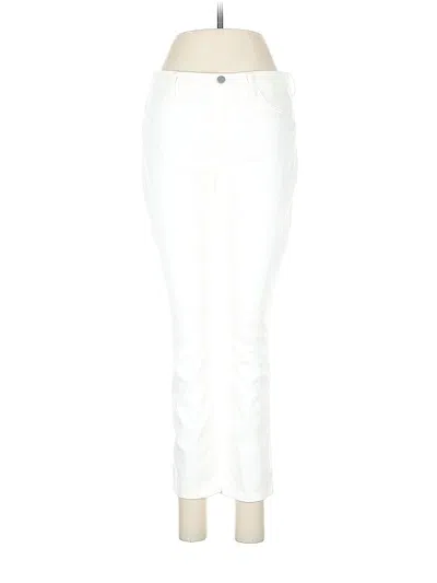 Pre-owned Uniqlo Jeans In White