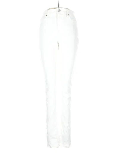 Pre-owned Uniqlo Jeans In White