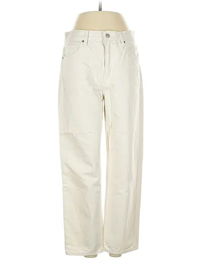 Pre-owned Uniqlo Jeans In White