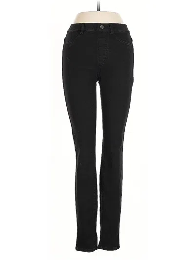 Pre-owned Uniqlo Jeggings In Black